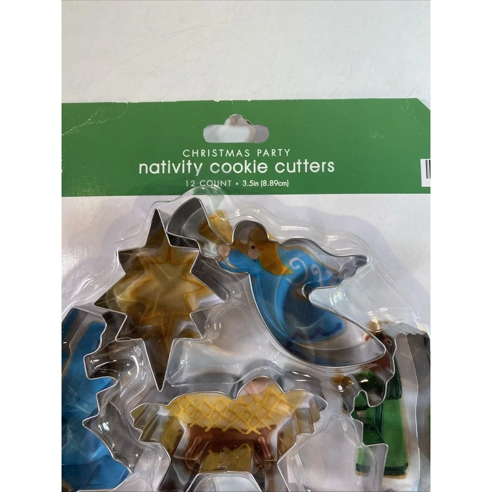 Nativity Story‎ Cookie Cutters [Set Of 12] Christmas ~ New
